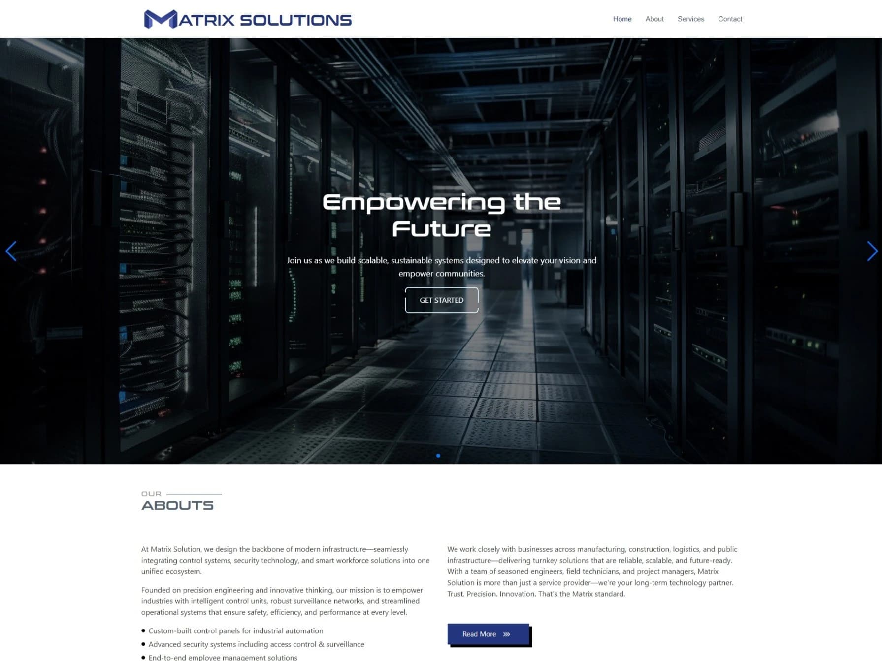 MATRIX
SOLUTIONS