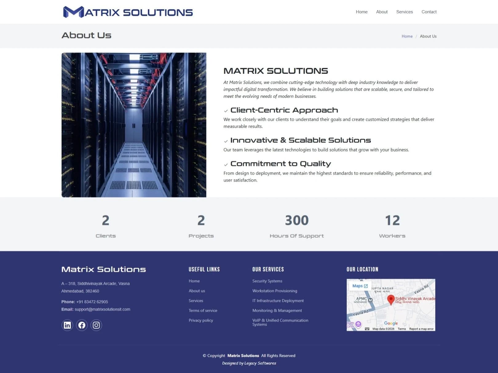 MATRIX
SOLUTIONS
